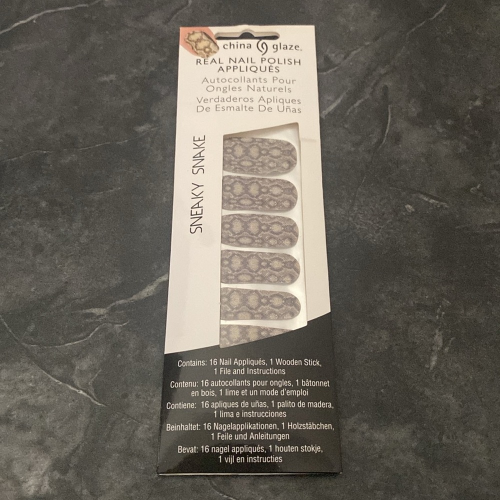 China Glaze Real Nail Polish Appliqués